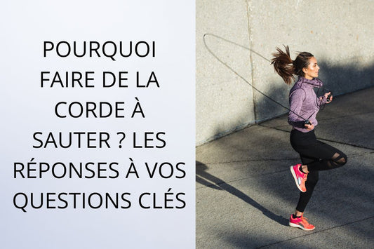 femme saute avec corde a sauter à l extérieur