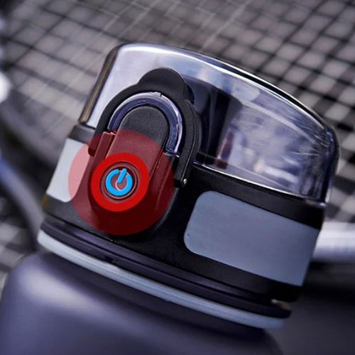 bouton d ouverture d une gourde sport