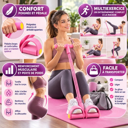 elastique musculation bénéfices